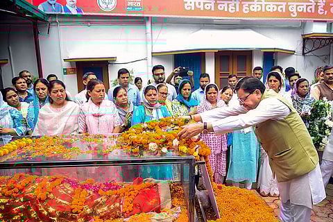 Pushkar Singh Dhami pays tribute to Shaila Rani